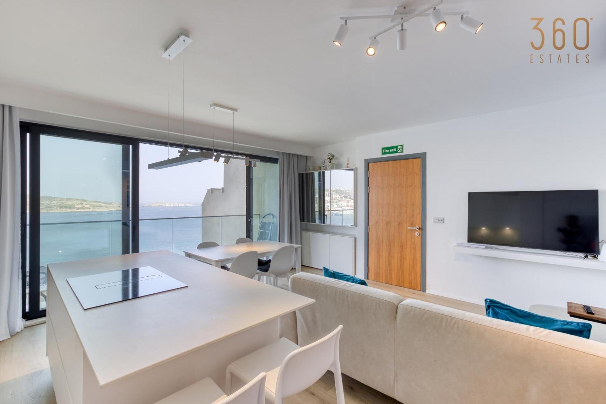 Designer 2Br Home With Stunning Views In St Pauls By 360 Estates 圣保罗湾城 外观 照片