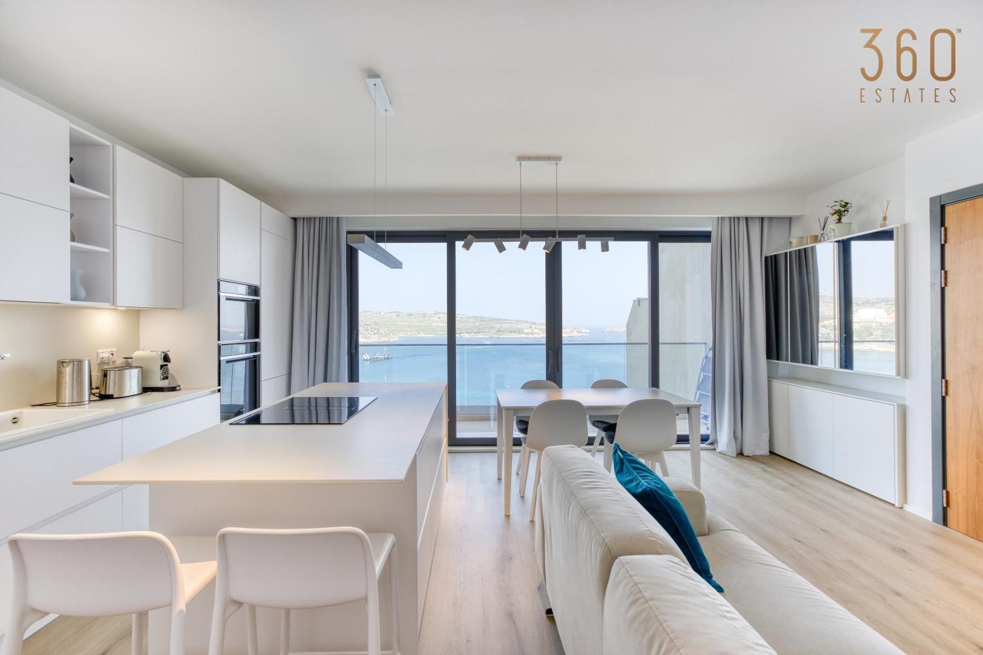 Designer 2Br Home With Stunning Views In St Pauls By 360 Estates 圣保罗湾城 外观 照片